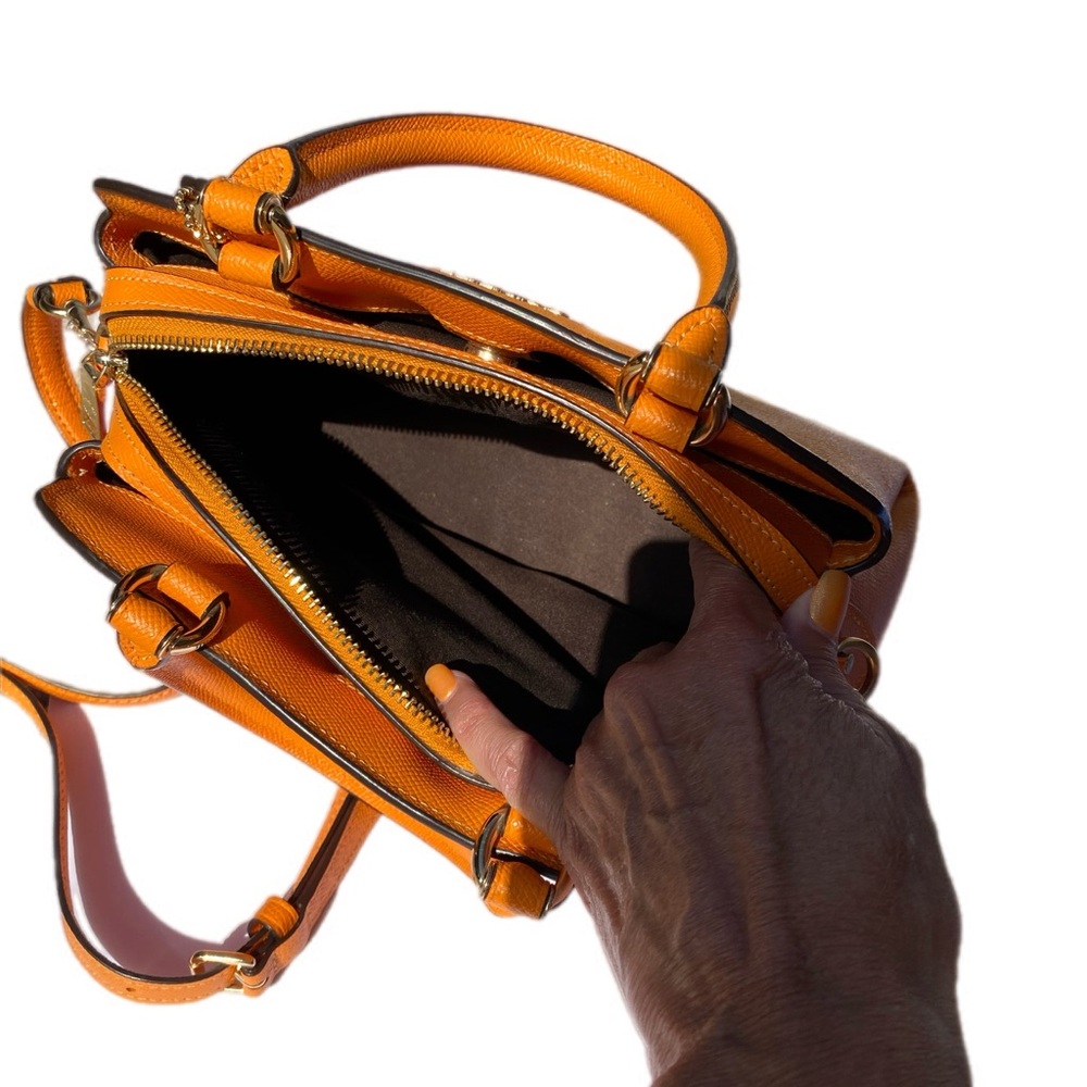 Coach Orange Leather Lillie Carryall
Handbag/Crossbody - Picture 9 of 12
